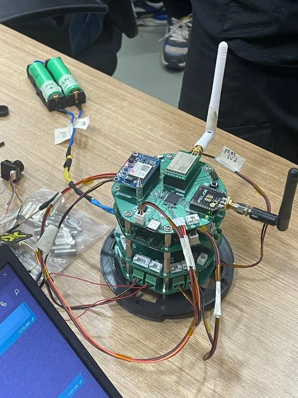 rocket avionics integration on the bench